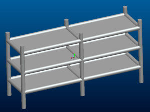  The test shelf of washing wall lamp