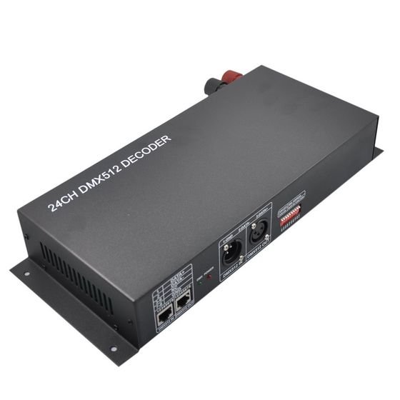 24 Channel led DMX decoder(rgb dmx512 lighting controller)
