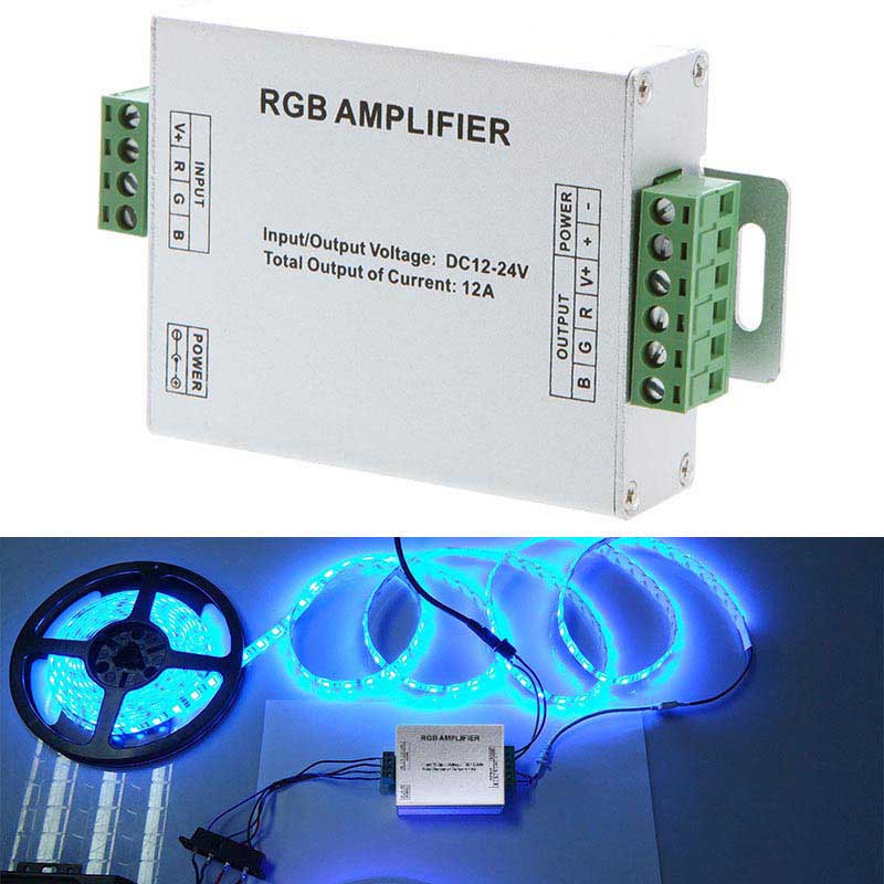 RGB AMPLIFIER Controller signal 12V 3528&5050SMD led amplifier