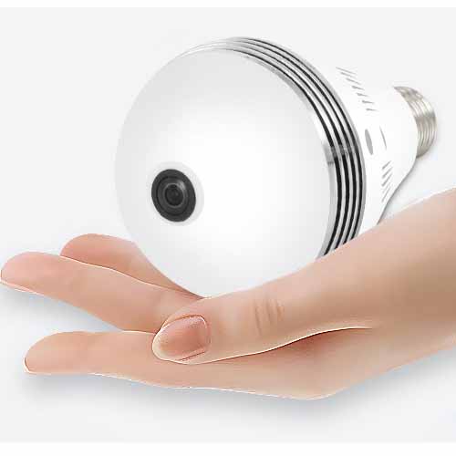 E27 light bulb LED+ video monitoring(WIFI Camera)