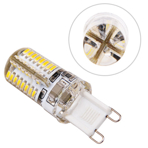 g9 smd 3w led halogen replacement--220V Epoxy resin glue Bulb