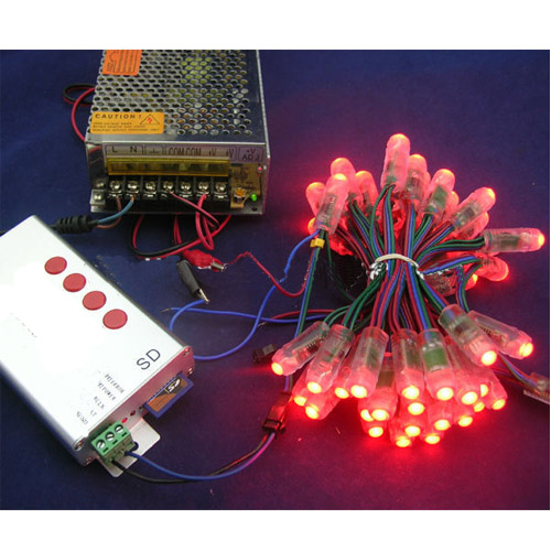 Waterproof led pixel node(ws2811IC 5V leds for channel letters)