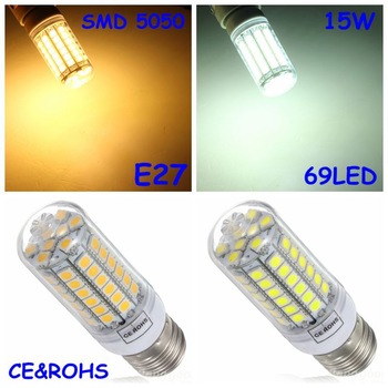 led e27 Corn bulb(15W/220V)replacement fluorescent light lamp
